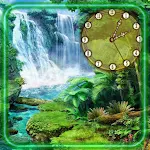Cover Image of Télécharger Jungles Waterfalls Clock  APK