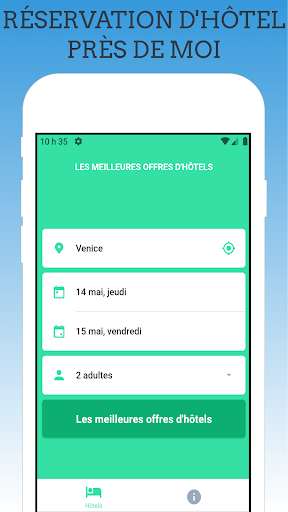 Aperçu de l'application