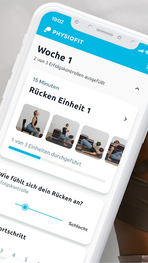 PhysioFit Screen 2