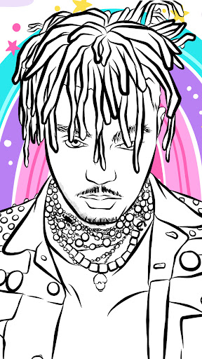 AR Drawing Coloring Juice Wrld Screen 3