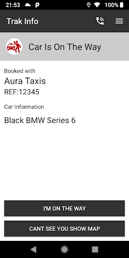Aura Taxis Washington Screen 3