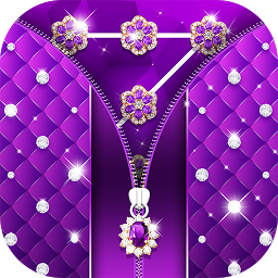 Icon image Purple Diamond Flower Zipper