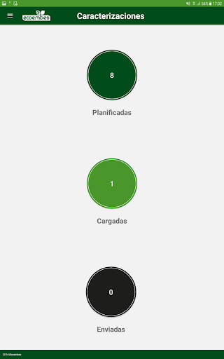 Android application WasteApp screenshort
