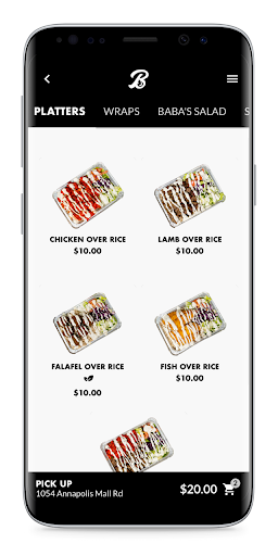 Babas Halal Screen 3