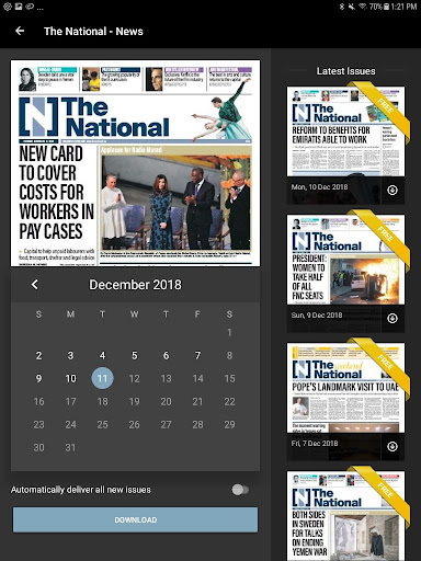 The National E-Reader Screen 2