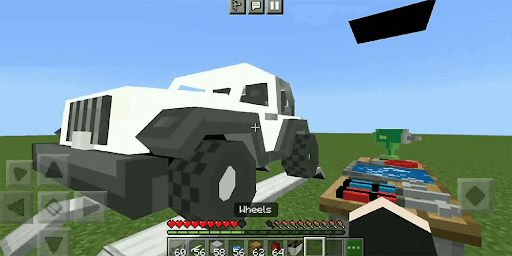 Cars mod Minecraft addon Screen 3