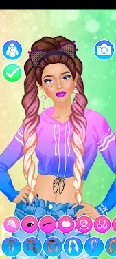 #4. Star Style Girl Dress Up Games (Android) By: Fashion Games for Girls