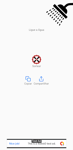 Android application Pensamento de chuveiro screenshort