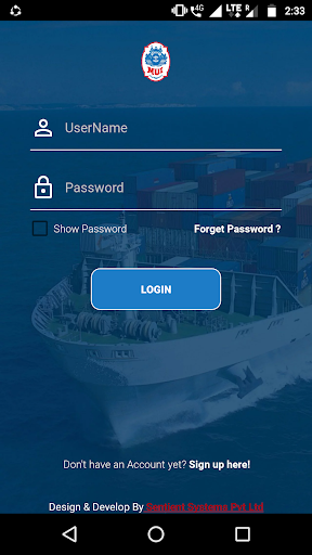 Android application MUI - Maritime Union Of India screenshort