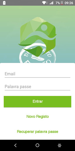Android application Fundão Desporto screenshort