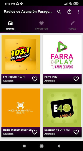 Radios de Asunción Paraguay
