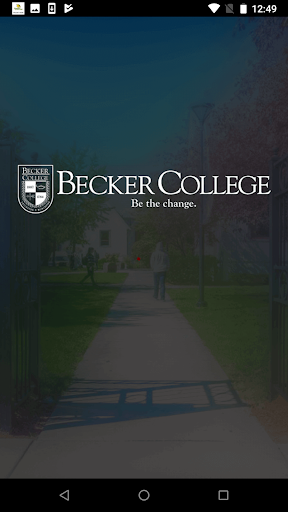 Android application Becker College Bluelight screenshort