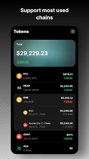 Oxalus - NFT Wallet Screen 3