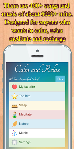 Android application Calm Relax & Meditation screenshort
