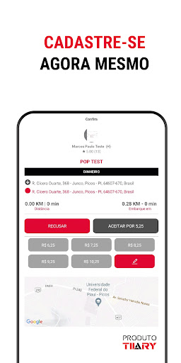 Veloz Car - Motorista