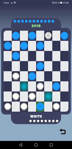 Checkers Multiplayer Screen 2