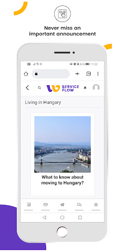 MY SERVICE FLOW Screen 2