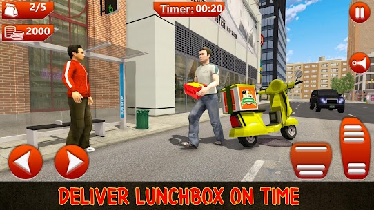 Moto Bike Pizza Delivery Games 2021: Food Cooking 2