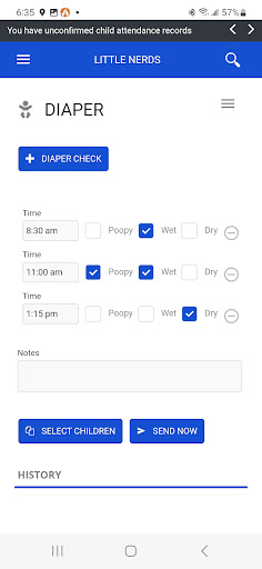 Android application TimeSavr screenshort