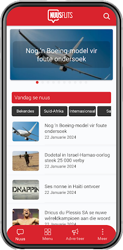 Android application Nuusflits screenshort