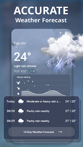 Screenshot of Weather Live