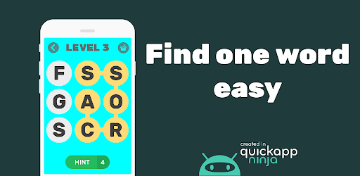 Android application Find One Word Easy screenshort