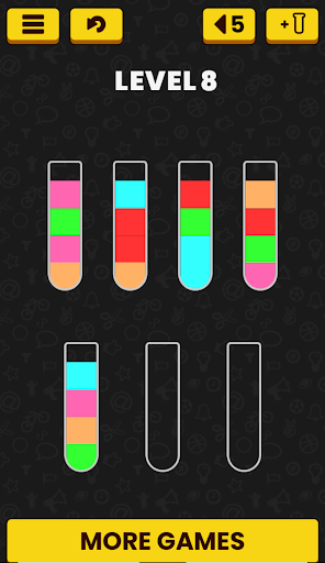 Water Sort Color - Puzzle Game Screen 3