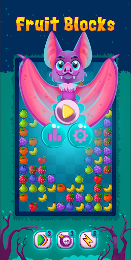 Android application Fruit Blocks screenshort