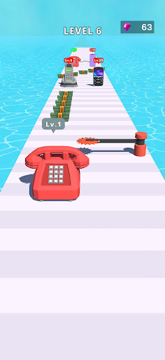 Android application Level Up Phones screenshort