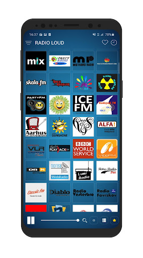Android application Denmark Radios - Online FM screenshort