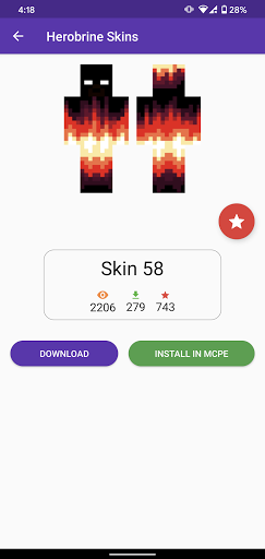 Herobrine Skins