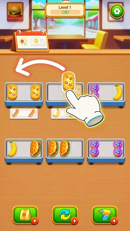 Game screenshot グリルソート - Food、焼き肉、マッチ mod apk