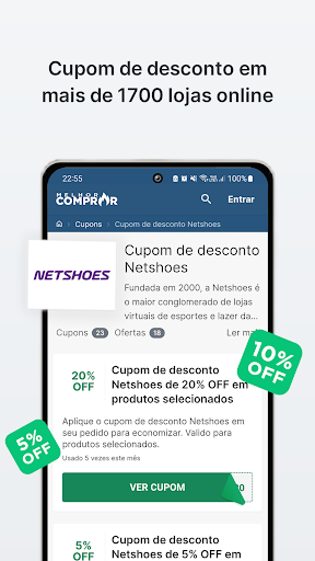 Android application Melhor Comprar - Cupons screenshort