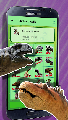 WASticker Dinosaursのおすすめ画像2