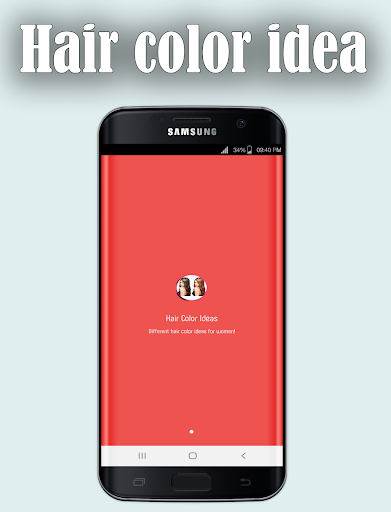 Android application Hair color ideas for skin tone screenshort