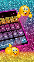 screenshot of Color Glitter Keyboard