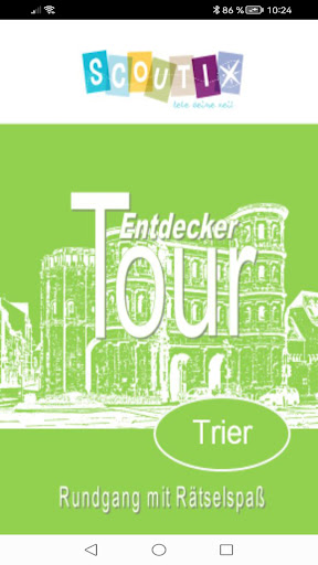 Android application Trier, Entdeckertour screenshort