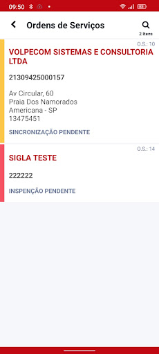 Sigla - Inspeções Screen 3