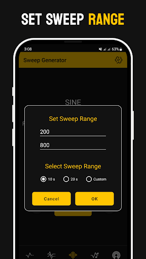 Hz Frequency Sound Generator Screen 3