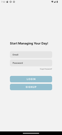 Android application TodoList screenshort