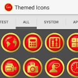 Royal Red Gold Icon Pack icon