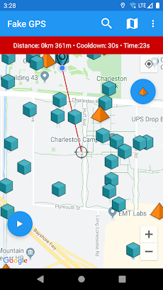 Fake GPS Joystick & Routes Goのおすすめ画像1