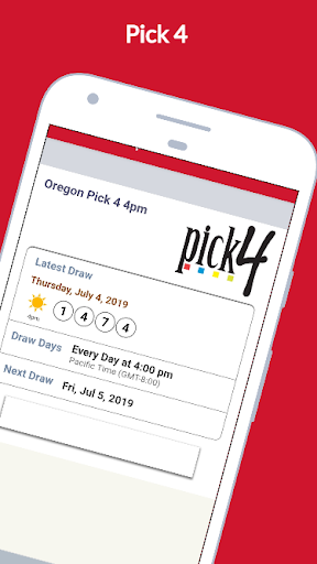 Oregon Lottery Results Screen 2