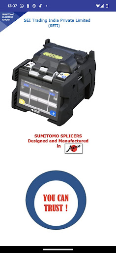 Sumitomo Splicer India Screen 2
