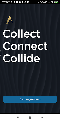 Android application A.Connect screenshort