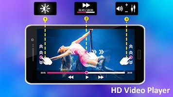 screenshot of HD Video Player wmv avi mp4
