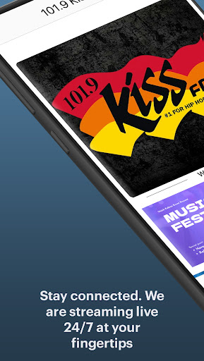 Android application 101.9 Kiss FM screenshort