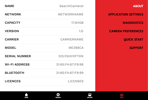 Android application FL360 screenshort