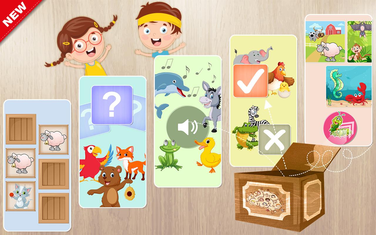 Android application 384 Puzzles for preschool kids screenshort