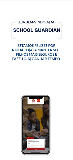 Visualização do aplicativo